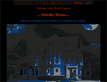 Tablet Screenshot of murder-house.com